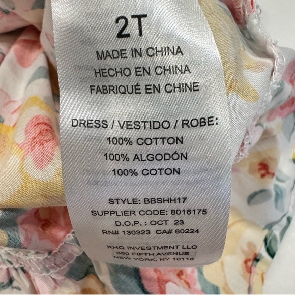 Blueberi Boulevard LOT OF 2 Girls Floral Dresses NWT Size 2T MSRP $96 - Picture 16 of 16